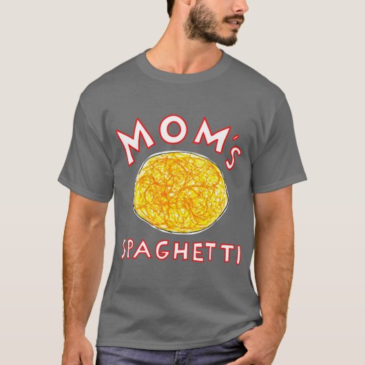 Eminem MOMS SPAGHETTI MOTHERS DAY funny T-shirt (Voorkant)