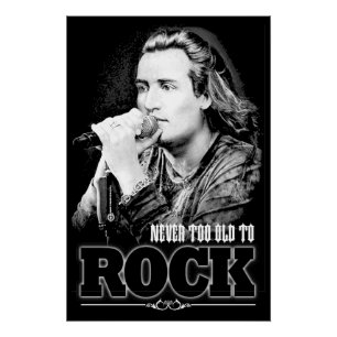Eminescu Rocks Perfect Poster