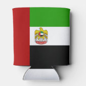 Emiraten vlag-Emblem Blikjeskoeler (Achterkant)