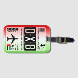 Emirates Dubai Bagagelabel