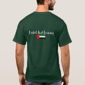 Emirati-vlag, vlag van de Verenigde Arabische Emir T-shirt (Achterkant)