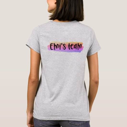 Emi's superkracht t-shirt (Achterkant)