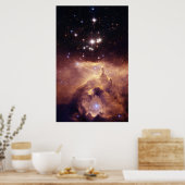 Emissie nebula NGC 6357. Poster (Keuken)
