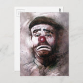 Emit Kelly Clown Art.jpg Briefkaart (Voorkant / Achterkant)