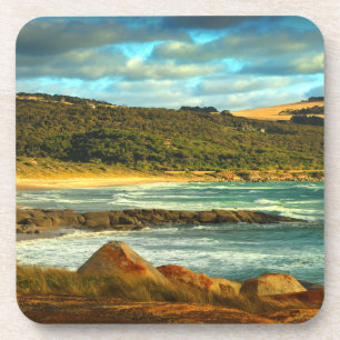 Emita Beach   Flinders Island, Tasmania Drankjes Onderzetter