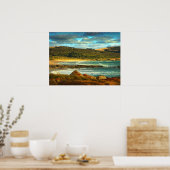 Emita Beach | Flinders Island, Tasmania Poster (Keuken)