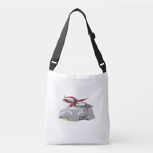 Emlearal - Kaken van Flame Canvas tas (Voorkant)