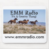 EMM Radio Mousepad Muismat (Voorkant)