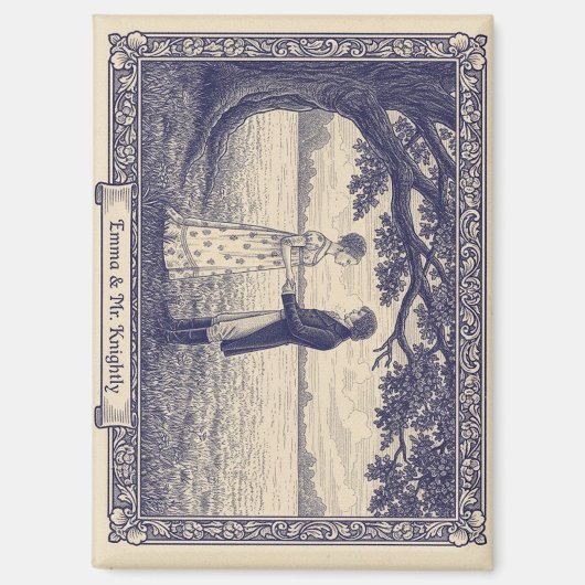 Emma and Mr. Knightley scene Magneet (Voorkant)