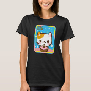 Emma Birthday Kitten Cat Cute Kat houdt van je T-shirt