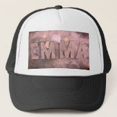 Emma Borden Grave Marker, Herfst River, MA Trucker Pet (Voorkant)