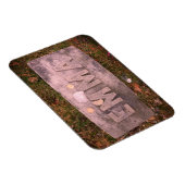 Emma Borden Gravestone, Herfst River, MA Magneet (Rechterzijde)