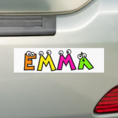Emma Bumpersticker (Op auto)