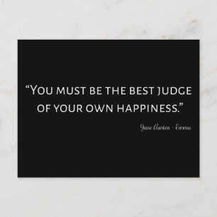 Emma by Jane Austen Quote I Briefkaart