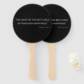 Emma by Jane Austen Quote I Handwaaier (Voorkant en achterkant)