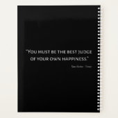 Emma by Jane Austen Quote I Planner (Achterkant)