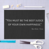 Emma by Jane Austen Quote I Tissuepapier (Craft)