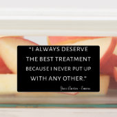 Emma by Jane Austen Quote II Labels (Aangebracht)