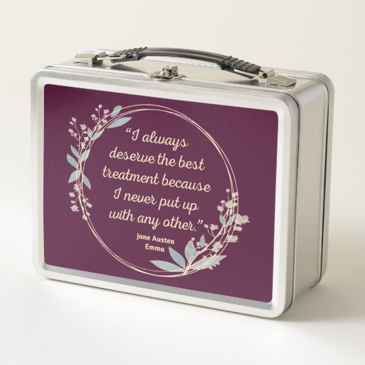 Emma by Jane Austen Quote II - Schuine stijl (Voorkant)