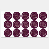 Emma by Jane Austen Quote II - Schuine stijl Labels (Vel)