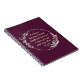 Emma by Jane Austen Quote II - Schuine stijl Notitieboek (Rechterzijde)