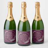 Emma by Jane Austen Quote II - Schuine stijl Sparkling Wijnetiket (Flessen)