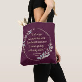 Emma by Jane Austen Quote II - Schuine stijl Tote Bag (Dichtbij)