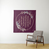 Emma by Jane Austen Quote II - Schuine stijl Wandkleed (In Situ (horizontaal))