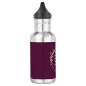 Emma by Jane Austen Quote II - Schuine stijl Waterfles (Links)