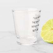 Emma by Jane Austen Quote II Shot Glas (Links)