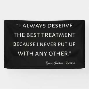 Emma by Jane Austen Quote II Spandoek