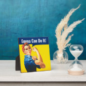 "EMMA Can Do", motivatie Rosie de Riveter, Fotoplaat (Insitu)