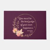 Emma door Jane Austen Quote I - Schuine stijl Deurmat (Voorkant)