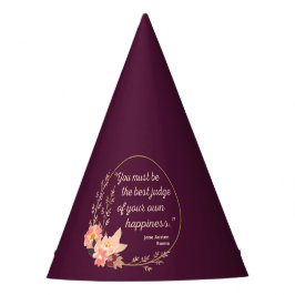 Emma door Jane Austen Quote I - Schuine stijl Feesthoedjes