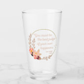 Emma door Jane Austen Quote I - Schuine stijl Glas (Voorkant)