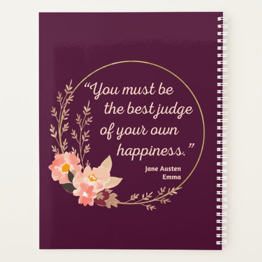 Emma door Jane Austen Quote I - Schuine stijl Planner