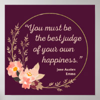 Emma door Jane Austen Quote I - Schuine stijl