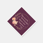 Emma door Jane Austen Quote I - Schuine stijl Servet (Hoek)