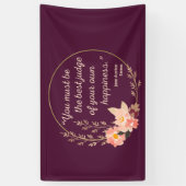 Emma door Jane Austen Quote I - Schuine stijl Spandoek (Verticaal)
