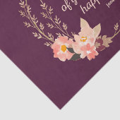 Emma door Jane Austen Quote I - Schuine stijl Tissuepapier (Detail)