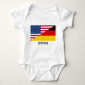 emma - duits - amerikaanse vlag romper (Voorkant)
