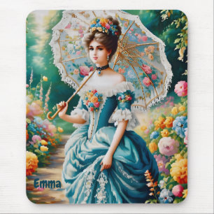 EMMA ~ Elegante jonge vrouw ~ Mousepad Muismat