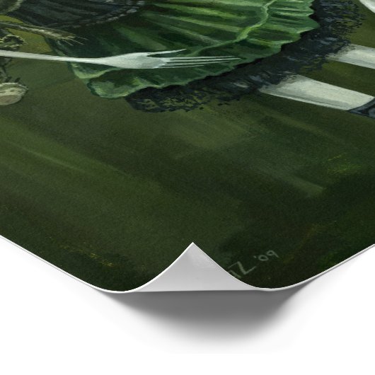 Emma Emerald Poster (Hoek)