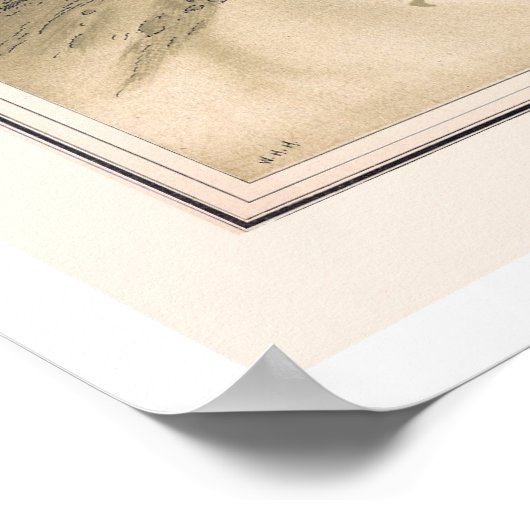 Emma en Mt. Trumbull Grand Canyon Uitzicht 1882 Poster (Hoek)