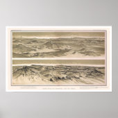 Emma en Mt. Trumbull Grand Canyon Uitzicht 1882 Poster (Voorkant)