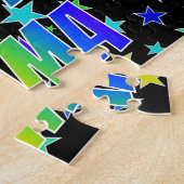 "EMMA" First Name, Fun "HAPPY BIRTHDAY" Legpuzzel (Zijkant)