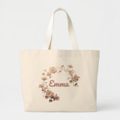 Emma Floral Canvas tas (Voorkant)