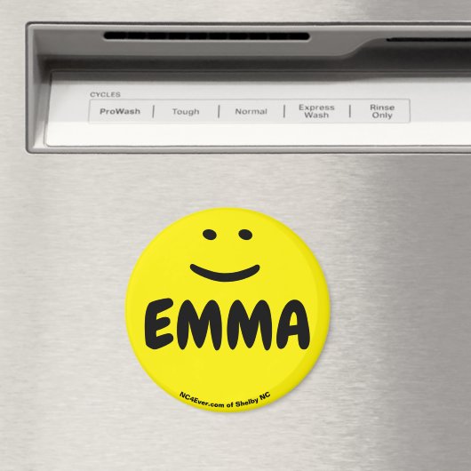 EMMA gele glimlach magneet (Insitu (Vaatwasser))