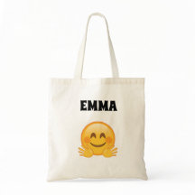 Emma- Gepersonaliseerde Emoji Schoudertas 