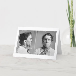 Emma Goldman - anarchist, 1911 Kaart